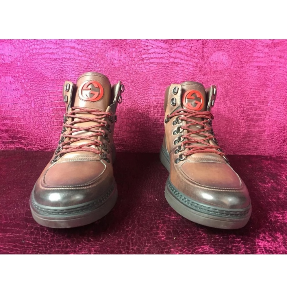 Gucci hikers new size 10 beautiful in person wow - Picture 5 of 8